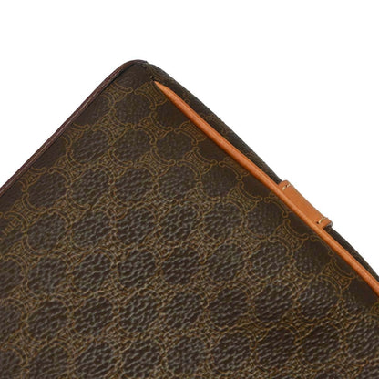 Celine Brown PVC Macadam Handbag