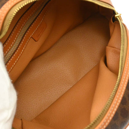 Celine Brown PVC Macadam Handbag