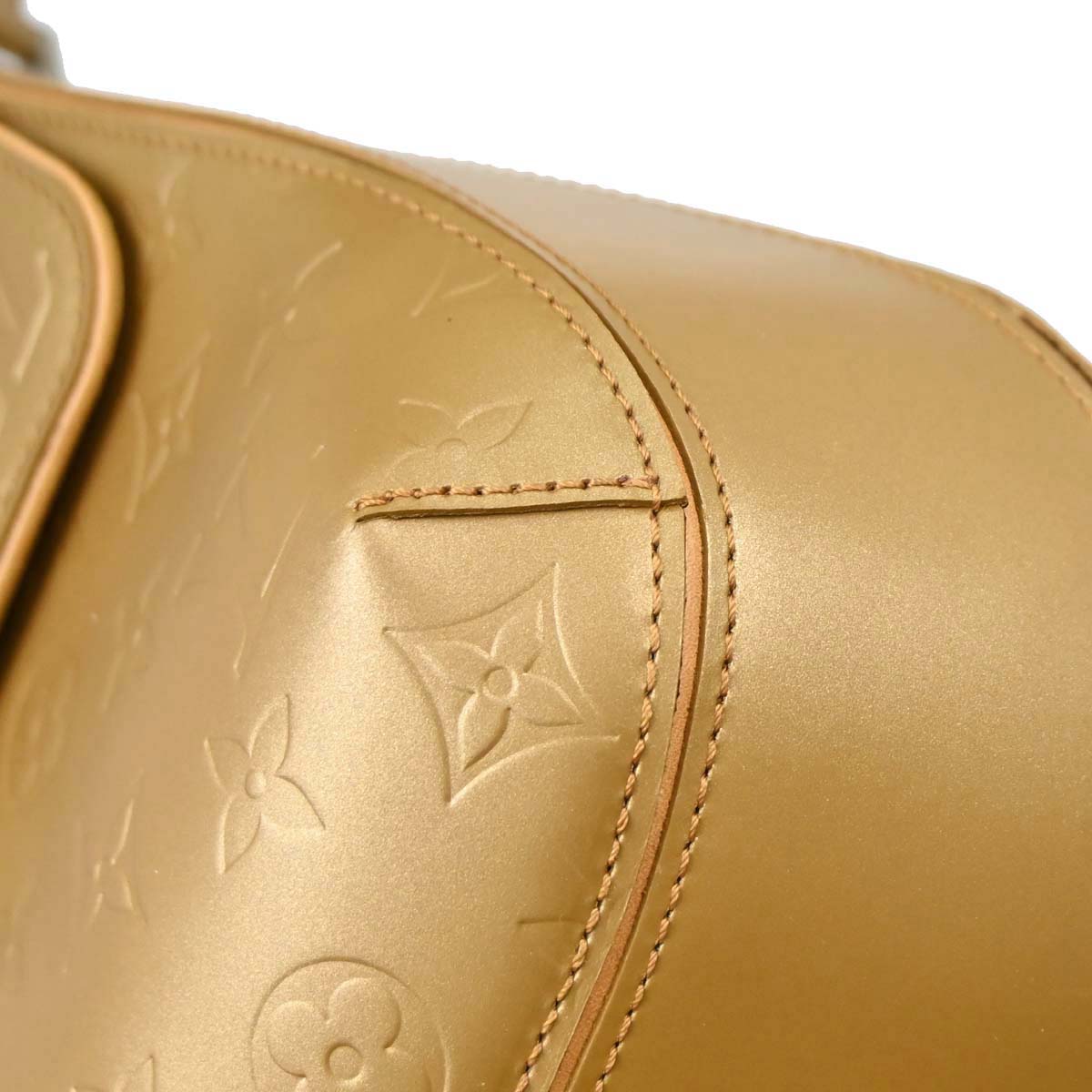Louis Vuitton 2003 Gold Monogram Mat Webster Street Handbag M55157