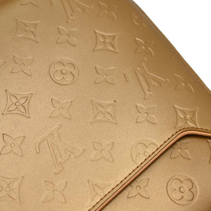 Louis Vuitton 2003 Gold Monogram Mat Webster Street Handbag M55157