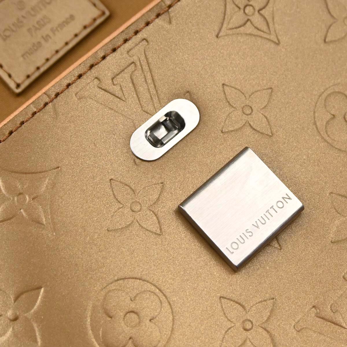 Louis Vuitton 2003 Gold Monogram Mat Webster Street Handbag M55157