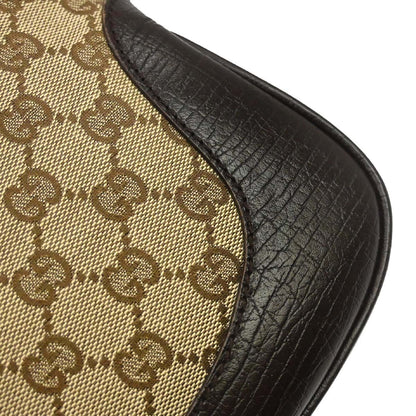 Gucci Brown Jackie GG Sherry Hobo Handbag