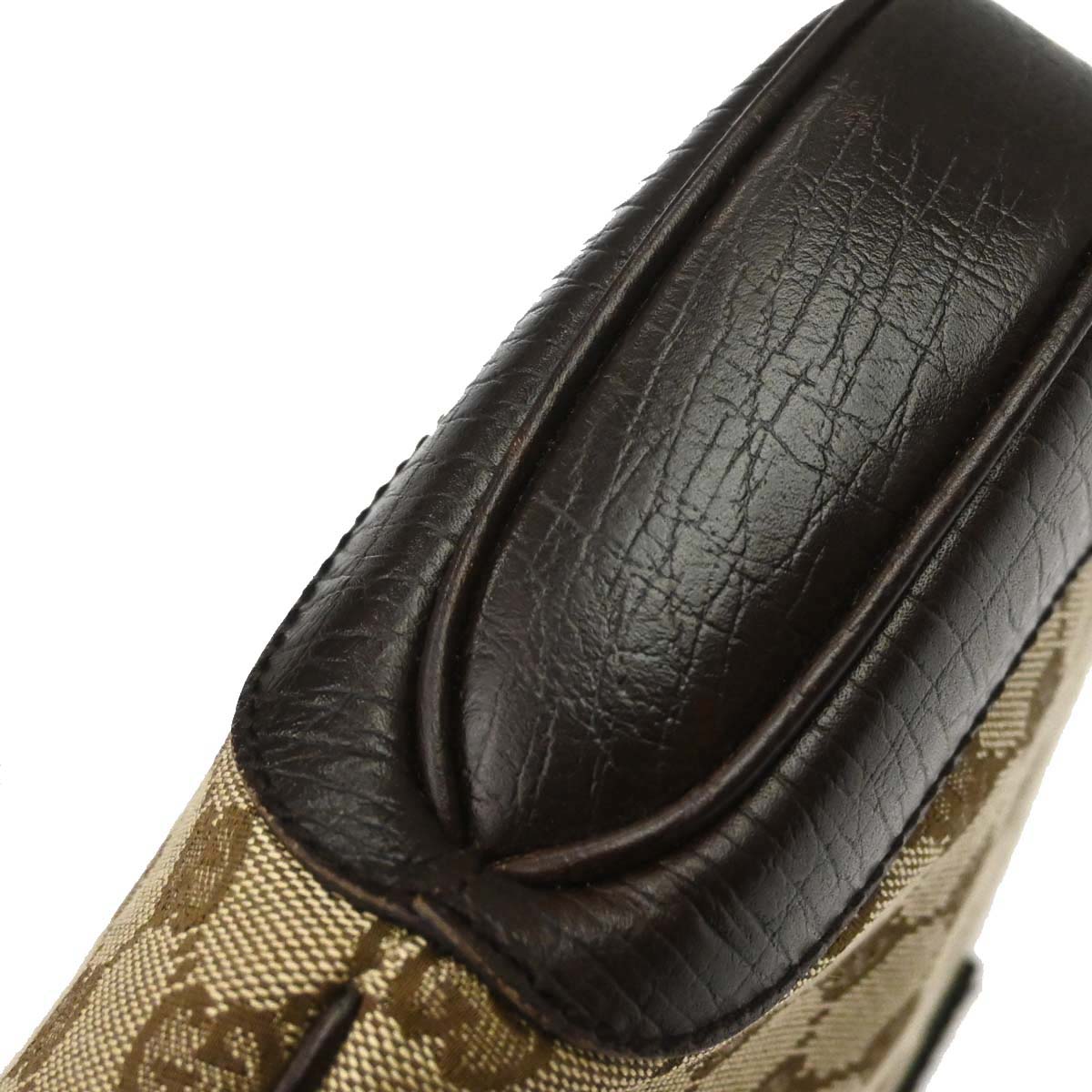 Gucci Brown Jackie GG Sherry Hobo Handbag