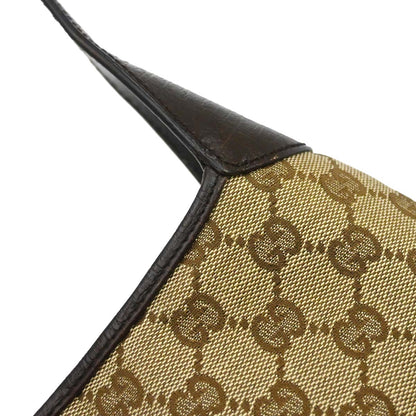Gucci Brown Jackie GG Sherry Hobo Handbag