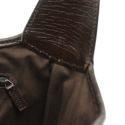 Gucci Brown Jackie GG Sherry Hobo Handbag
