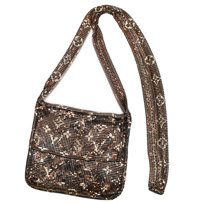 Louis Vuitton Bronze Monogram Mesh Frances Shoulder Bag M92288