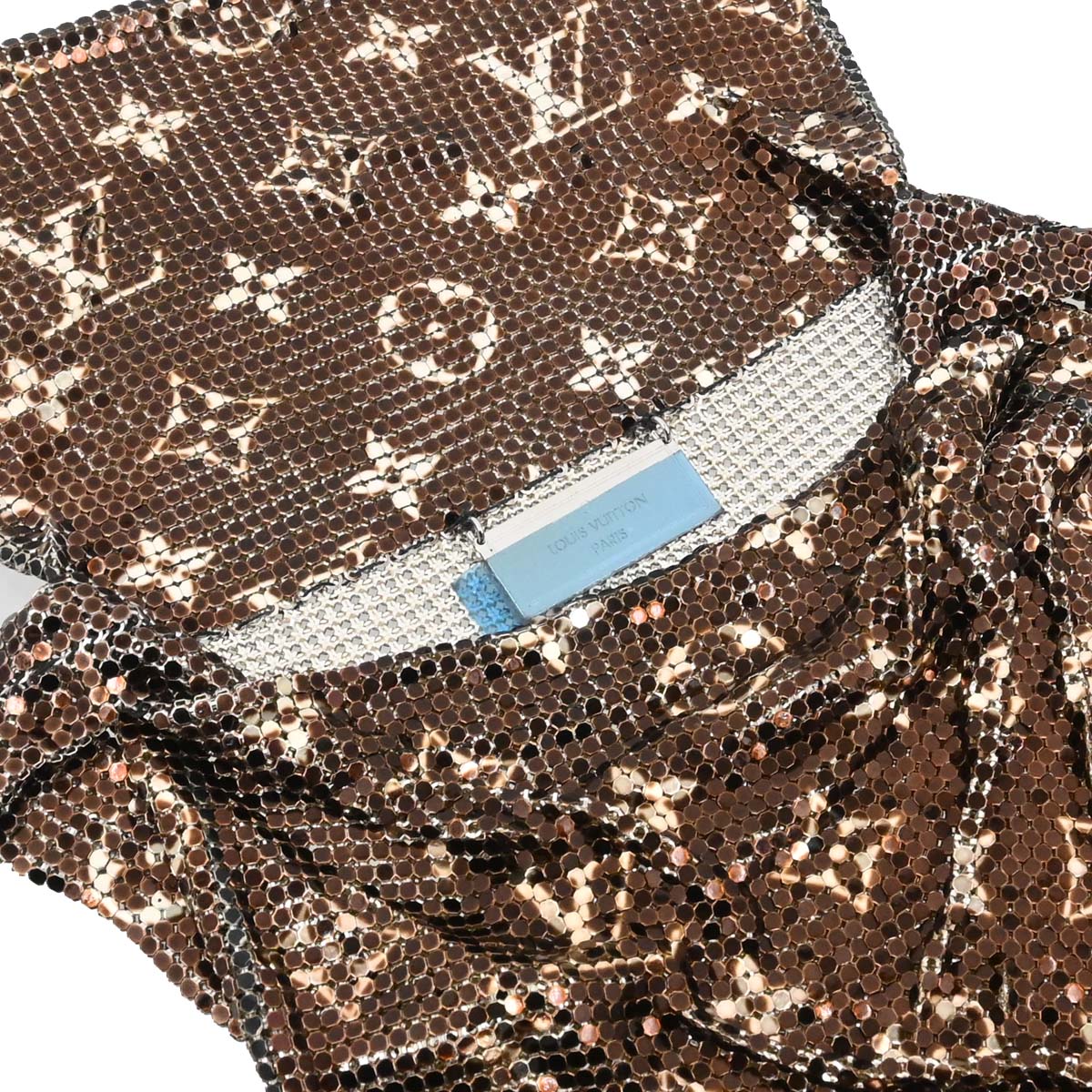 Louis Vuitton Bronze Monogram Mesh Frances Shoulder Bag M92288