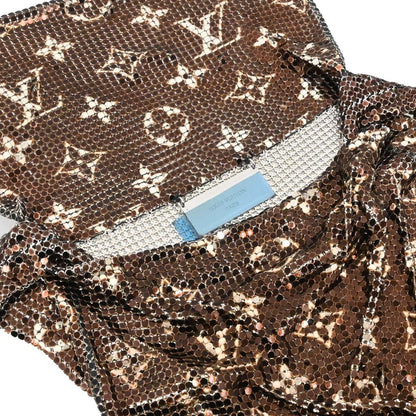 Louis Vuitton Bronze Monogram Mesh Frances Shoulder Bag M92288