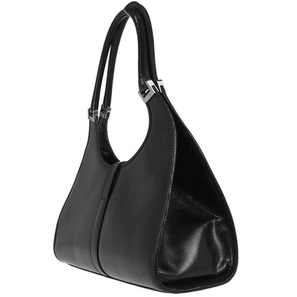 Gucci * Black Lizard Jackie Handbag