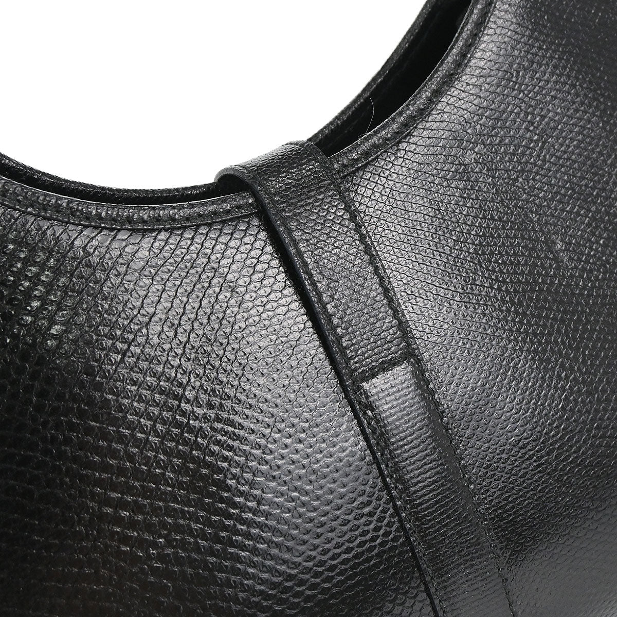 Gucci * Black Lizard Jackie Handbag