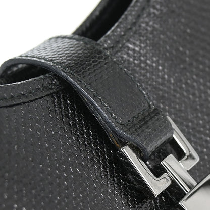 Gucci * Black Lizard Jackie Handbag