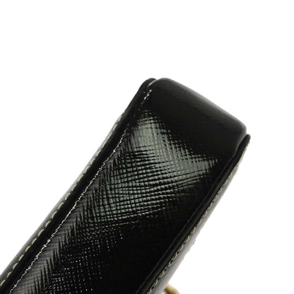 Prada Black Patent Leather 2way Shoulder Handbag