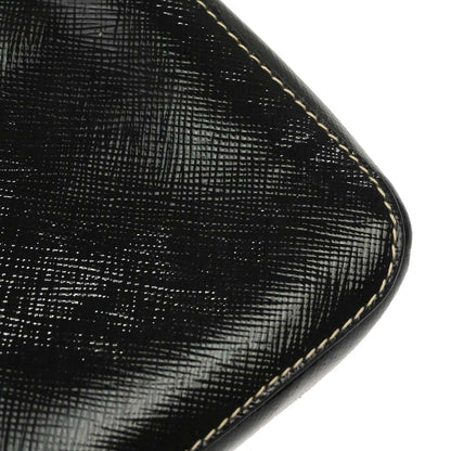 Prada Black Patent Leather 2way Shoulder Handbag