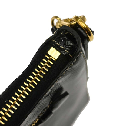 Prada Black Patent Leather 2way Shoulder Handbag