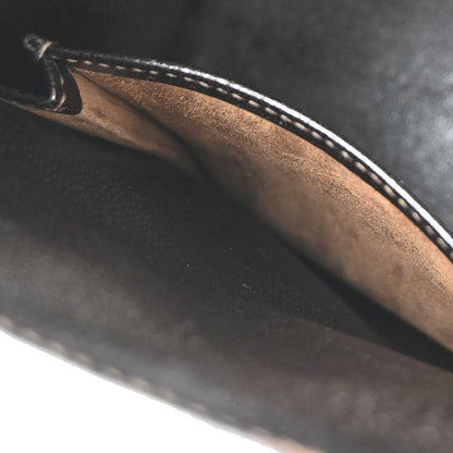 Hermes * Cacao Niloticus Kelly 28 Sellier 2way Shoulder Handbag