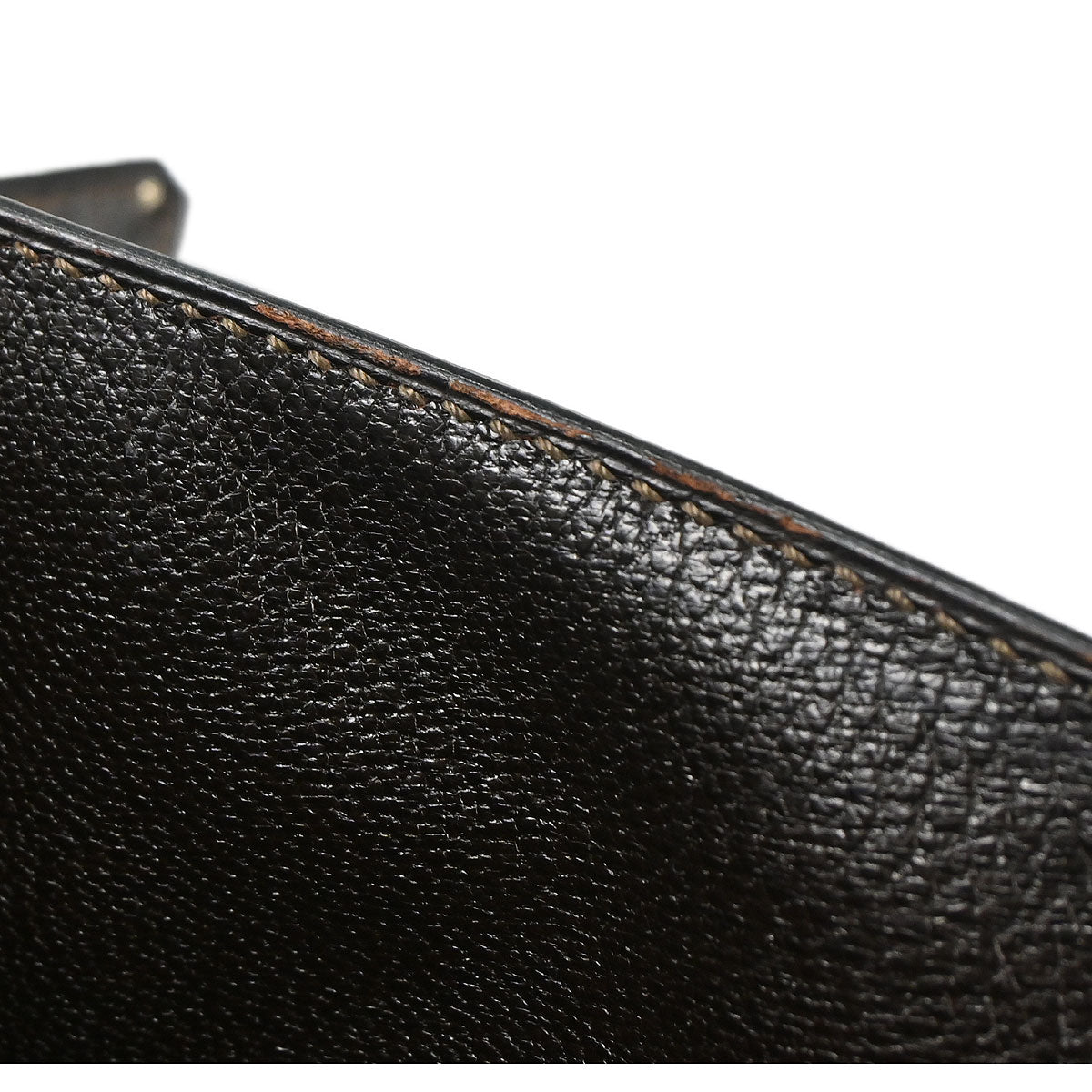 Hermes * Cacao Niloticus Kelly 28 Sellier 2way Shoulder Handbag