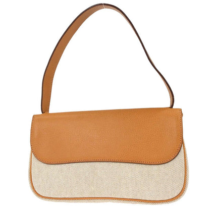 Hermes Natural Toile H Vache Liegee Sac Colorado PM Shoulder Bag