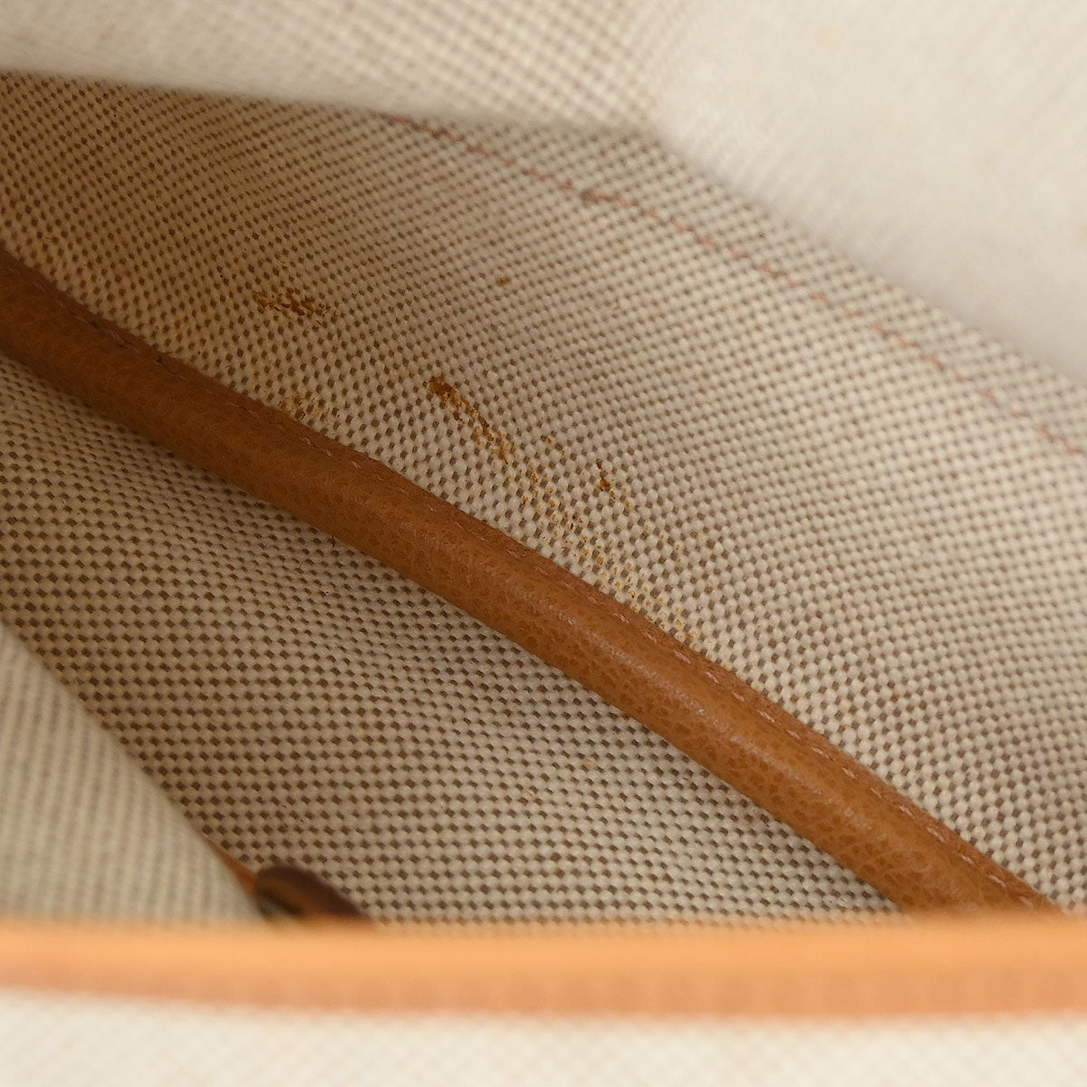 Hermes Natural Toile H Vache Liegee Sac Colorado PM Shoulder Bag