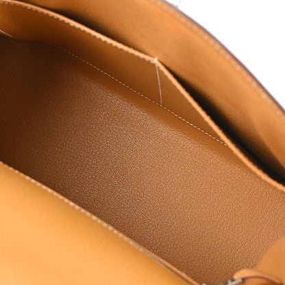 Hermes Natural Epsom Kelly 28 Sellier 2way Shoulder Handbag