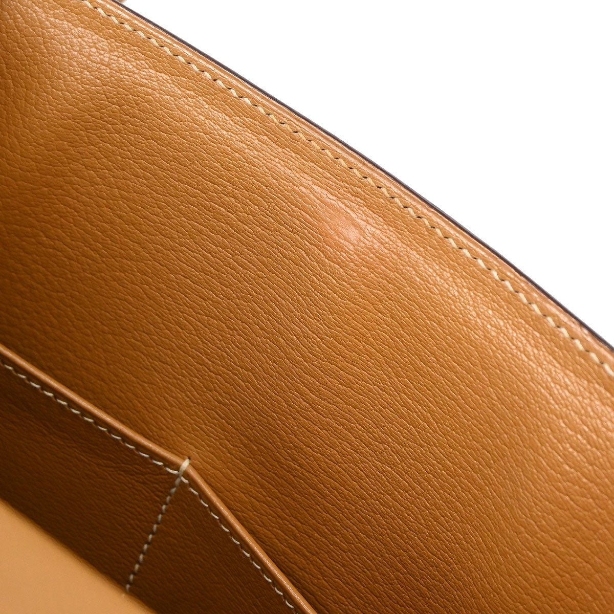 Hermes Natural Epsom Kelly 28 Sellier 2way Shoulder Handbag