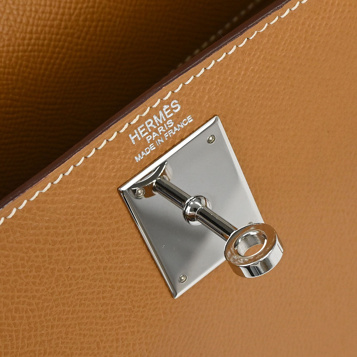 Hermes Natural Epsom Kelly 28 Sellier 2way Shoulder Handbag