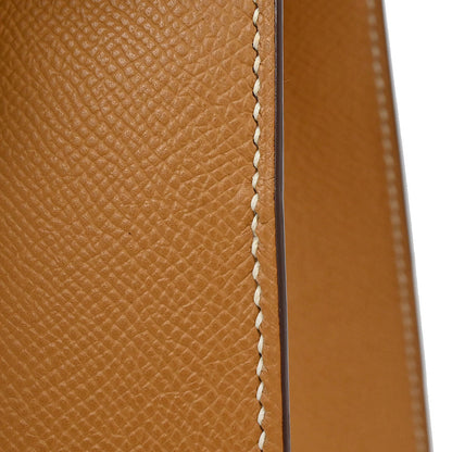 Hermes Natural Epsom Kelly 28 Sellier 2way Shoulder Handbag