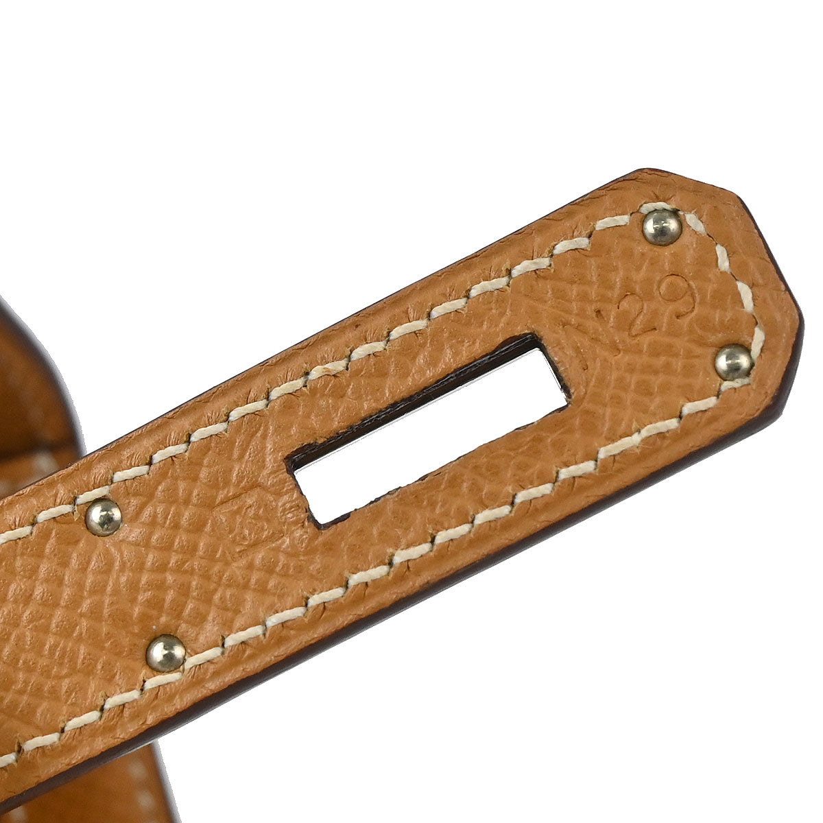 Hermes Natural Epsom Kelly 28 Sellier 2way Shoulder Handbag