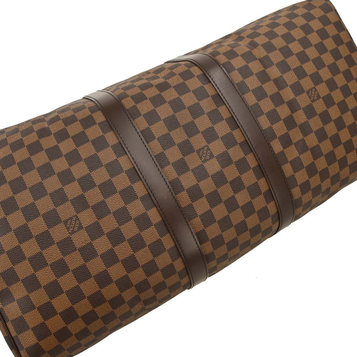 Louis Vuitton Damier Keepall Bandouliere 55 Duffle Bag N41414
