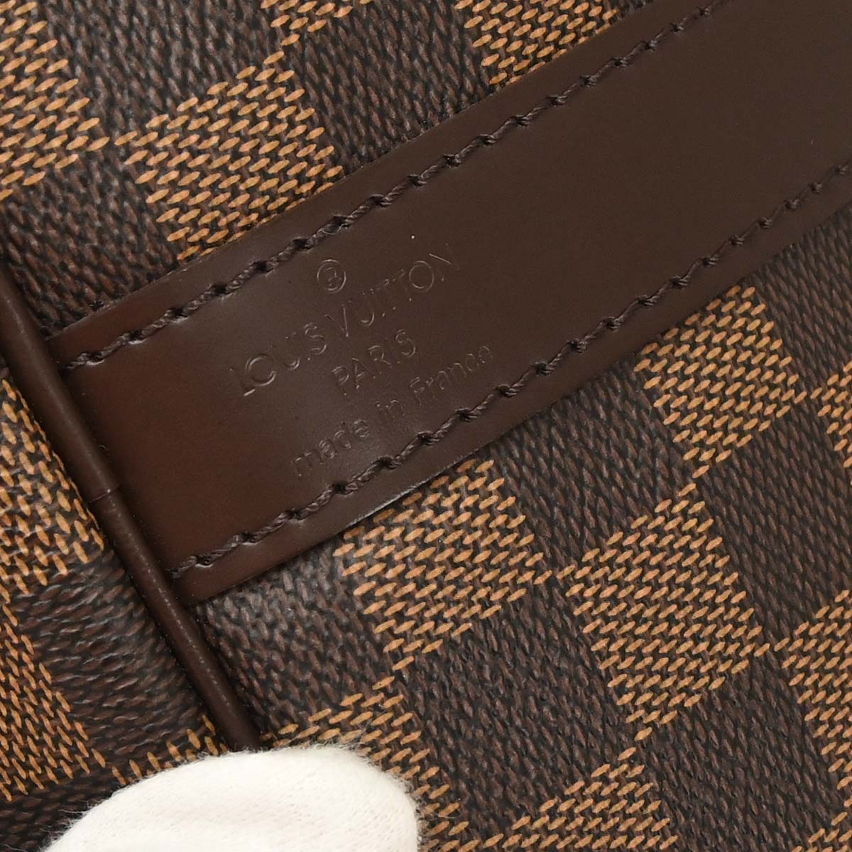 Louis Vuitton Damier Keepall Bandouliere 55 Duffle Bag N41414