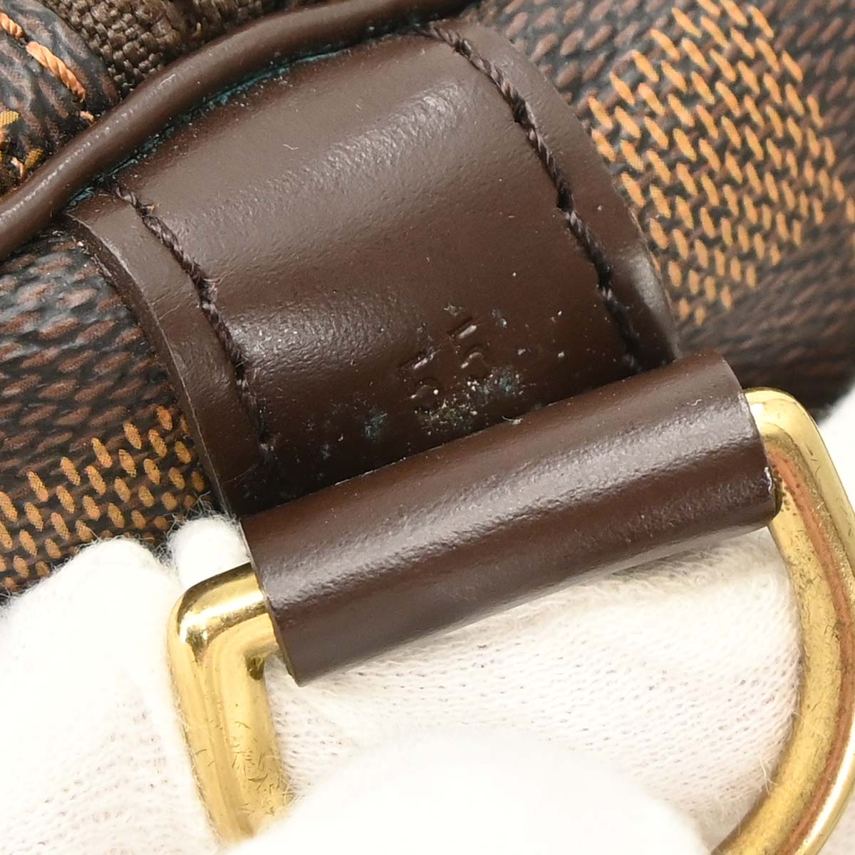 Louis Vuitton Damier Keepall Bandouliere 55 Duffle Bag N41414