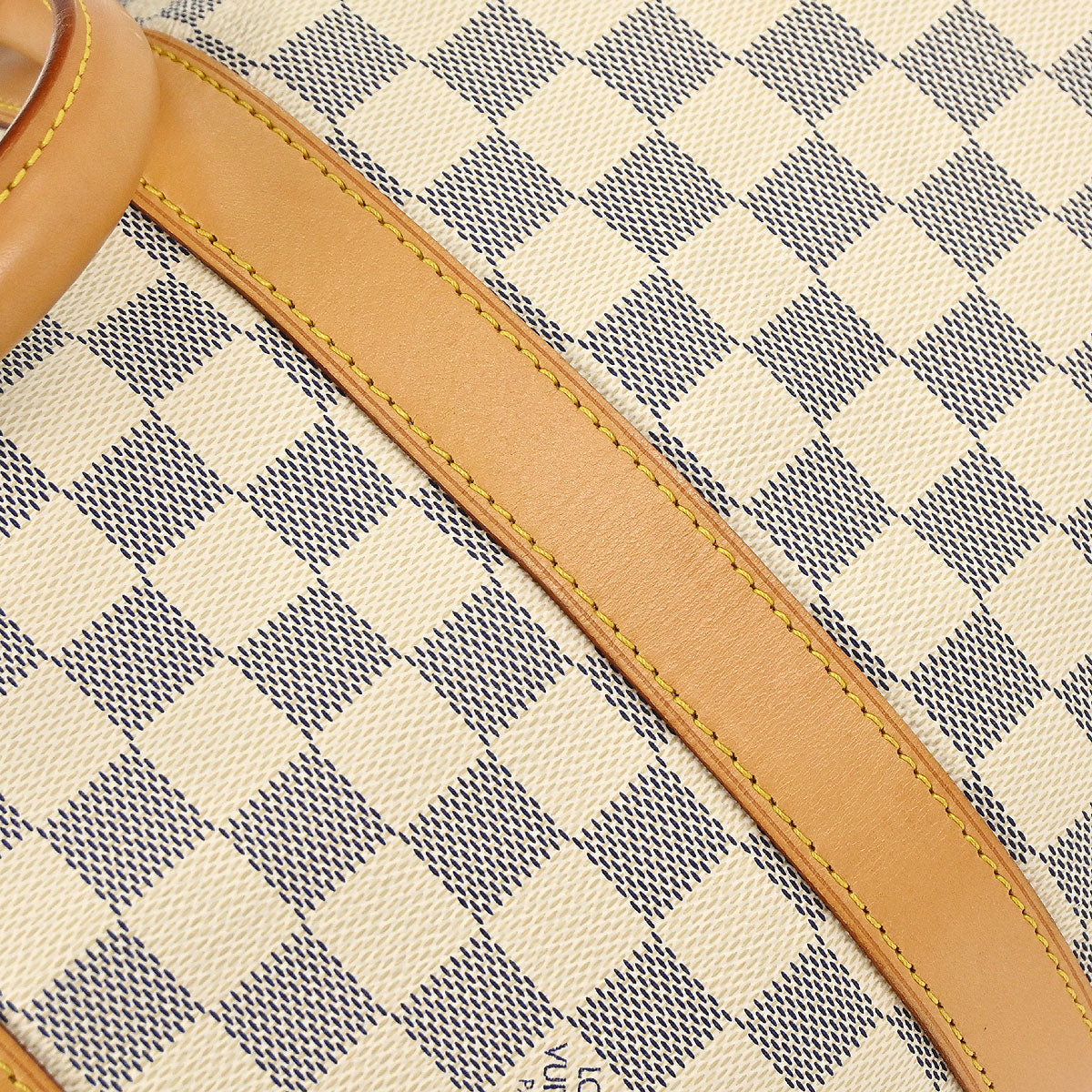 Louis Vuitton Damier Azur Keepall Bandouliere 45 Duffle Bag N48223