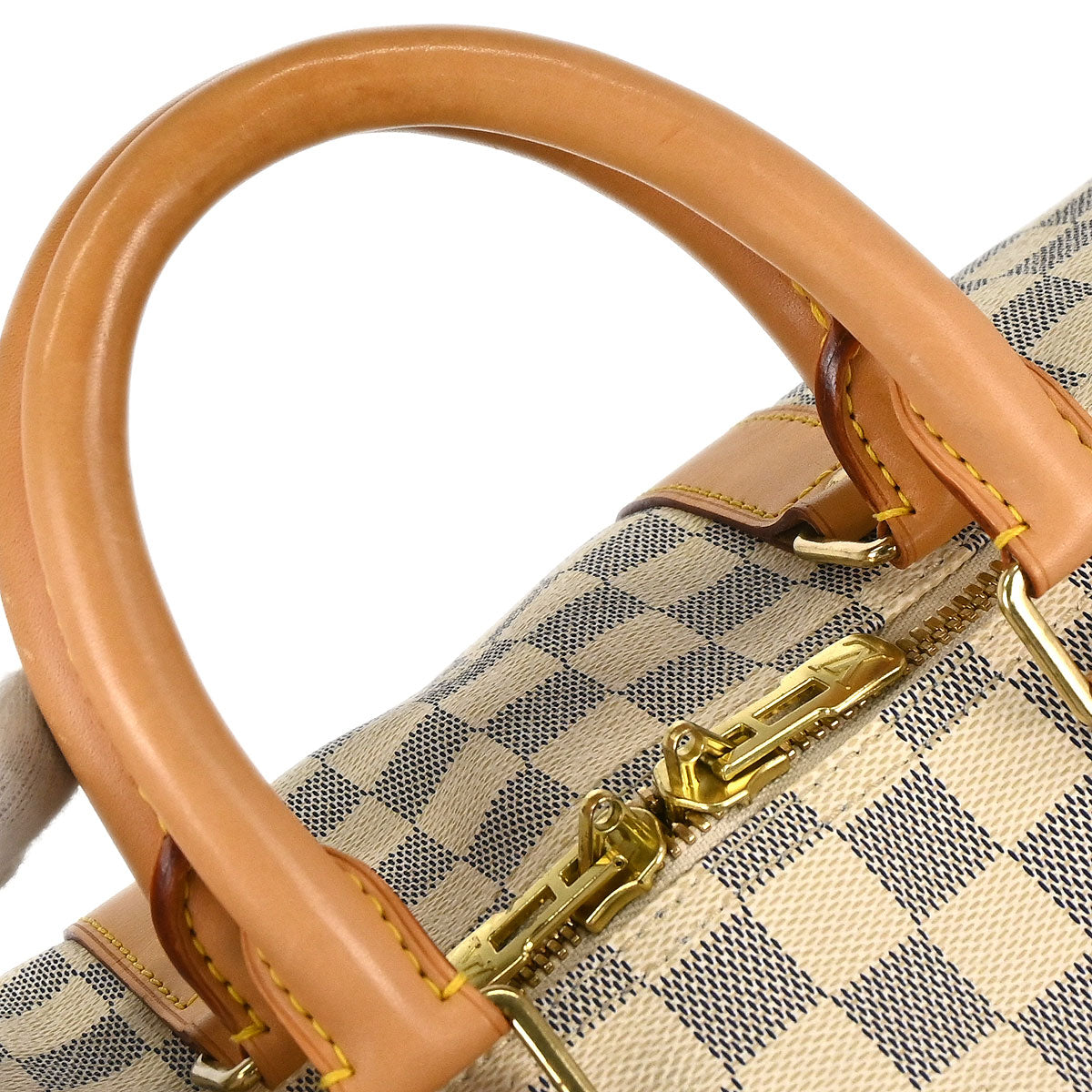 Louis Vuitton Damier Azur Keepall Bandouliere 45 Duffle Bag N48223