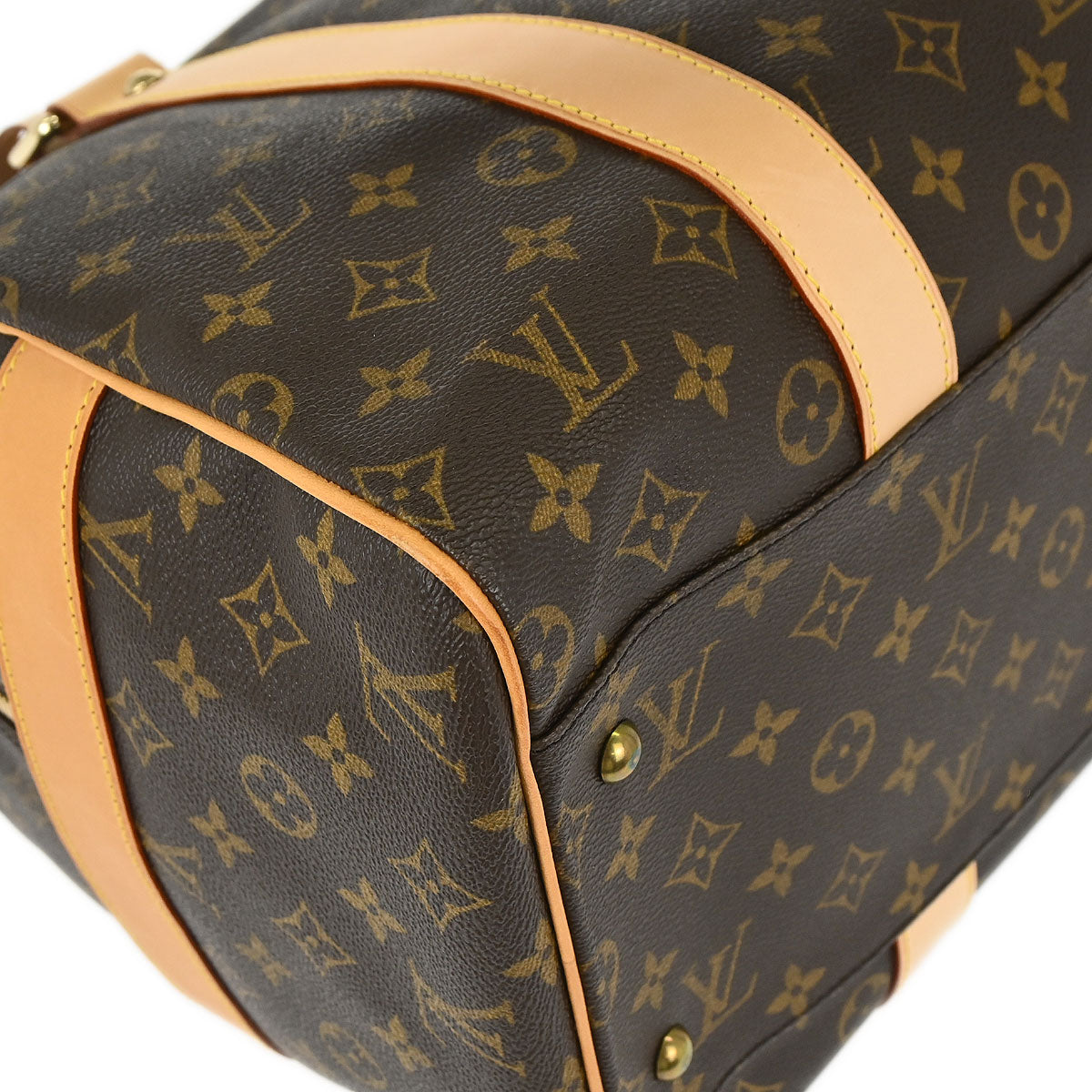 Louis Vuitton Monogram Carryall Duffle Bag M40074