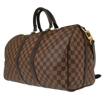 Louis Vuitton Damier Keepall Bandouliere 45 Duffle Bag N41428