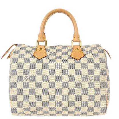 Louis Vuitton Damier Azur Speedy 25 Handbag N41534