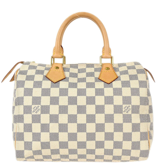 Louis Vuitton Damier Azur Speedy 25 Handbag N41534