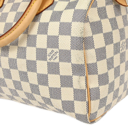 Louis Vuitton Damier Azur Speedy 25 Handbag N41534