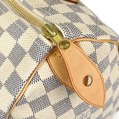 Louis Vuitton Damier Azur Speedy 25 Handbag N41534