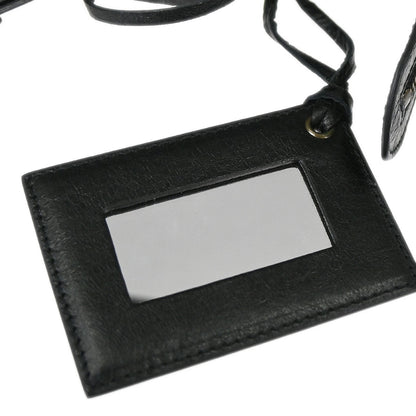 Balenciaga Black Goatskin City Mini Shoulder Handbag