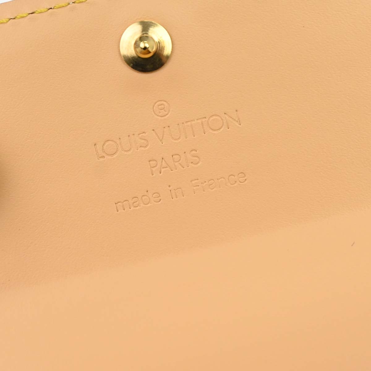 Louis Vuitton White Multicolor Porte Monnaie Plat Wallet M92657