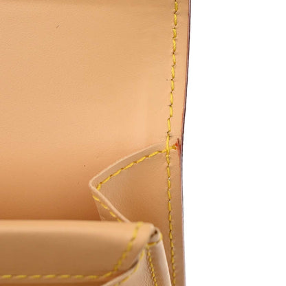 Louis Vuitton White Multicolor Porte Monnaie Plat Wallet M92657