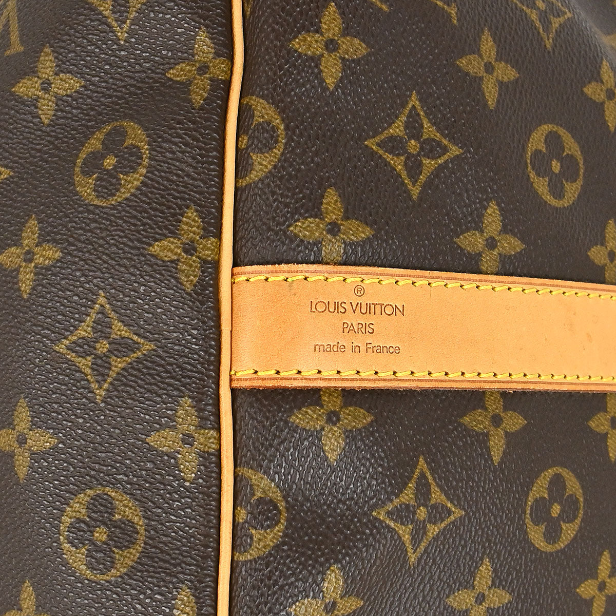 Louis Vuitton Monogram Keepall Bandouliere 60 Duffle Bag M41412