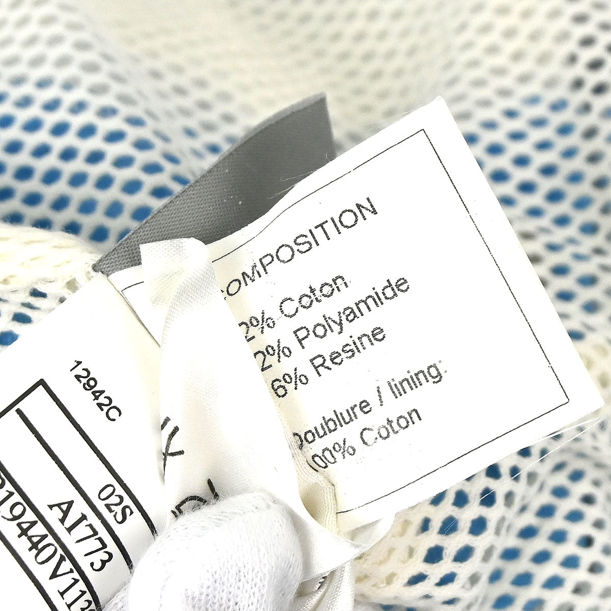 Chanel 2002 Setup Suit Sport Line Jacket Skirt Blue #38