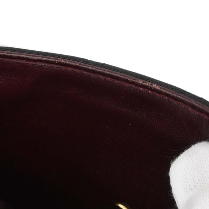 Chanel 1997-1999 Black Lambskin Mini Classic Square Flap Shoulder Bag 17