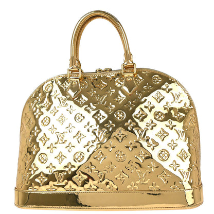 Louis Vuitton Gold Monogram Miroir Alma MM Handbag M93624