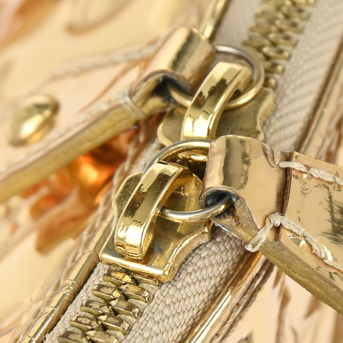 Louis Vuitton Gold Monogram Miroir Alma MM Handbag M93624