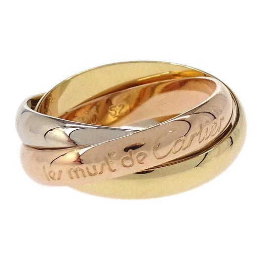 Cartier Must de Cartier Trinity Ring 750 #52 Jewelry