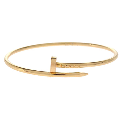 Cartier Juste Un Clou Bracelet #17 LEC957 Au750 Jewelry