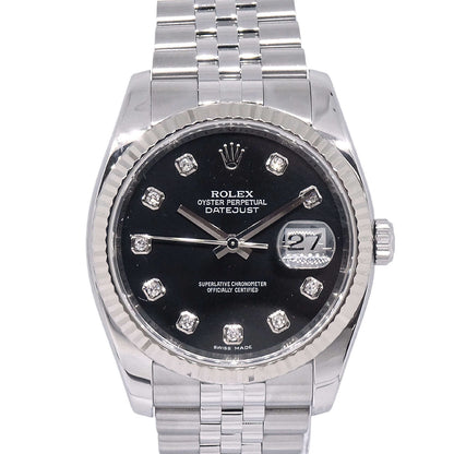 Rolex Oyster Perpetual Datejust 36mm Ref.116234G Self-winding Watch SS