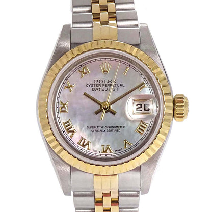 Rolex Oyster Perpetual Datejust 26mm Ref.79173NR Watch SS 18KYG